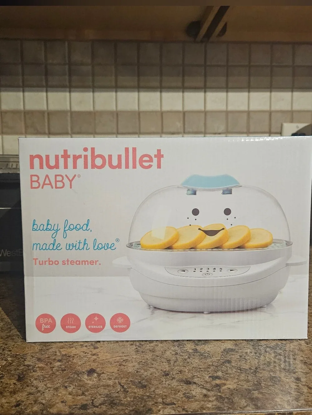 Nutribullet Baby Turbo Steamer NEW